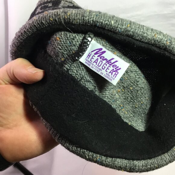 Merkley Headgear Cable knit Beanie Winter Hat Made in Canada Unisex 100% Wool - Picture 5 of 6